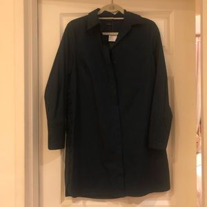 NWT Club Monaco Navy Button Down Dress